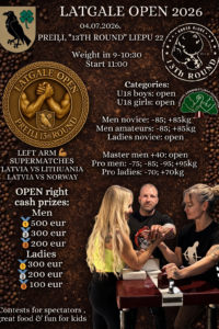 Latgales atklātais čempionāts 2026
